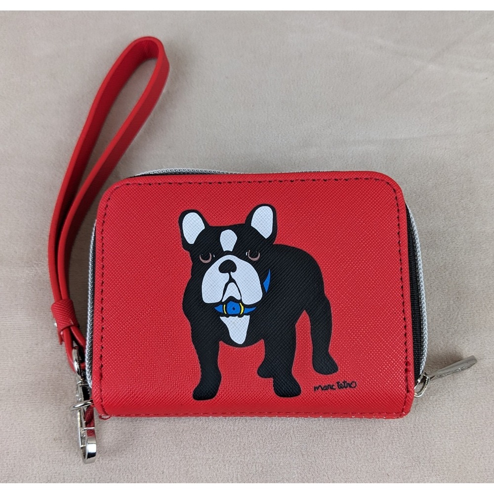 Marc Tetro French Bulldog Frenchie Wallet Sold Out Excellent‎ Condition